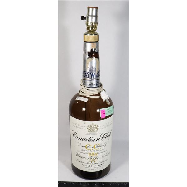 22" CANADIAN CLUB LAMP