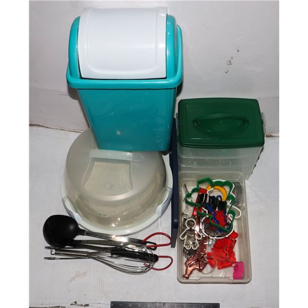 MIXED KITCHEN CONTAINERS, INCLUDING