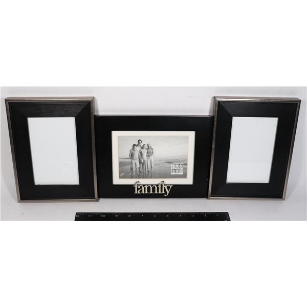 THREE PICTURE FRAMES