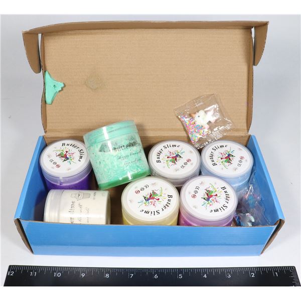 BUTTER FLUFFY SLIME KIT FOR GIRLS