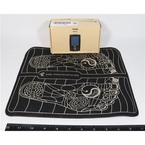NEW MUSCLE STIMULATOR WITH FOOT PAD