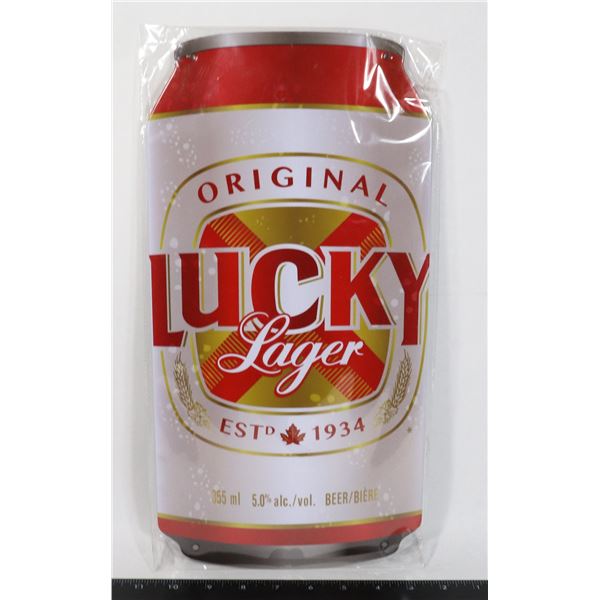 NEW LUCKY LAGER SIGN