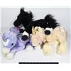 Image 1 : LOT OF 3 LARGE UNICORN STUFFED ANIMALS