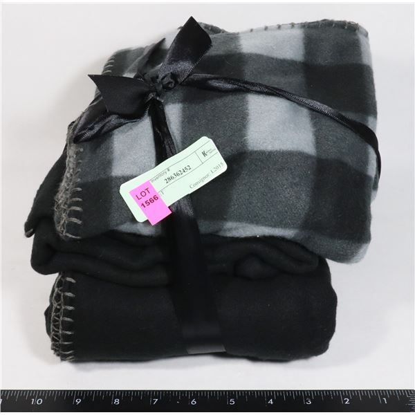 NEW (NO TAGS) 2 PACK THROW BLANKETS