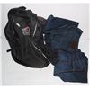 Image 1 : BUNDLE OF ASSORTED CLOTHING IN BACKPACK