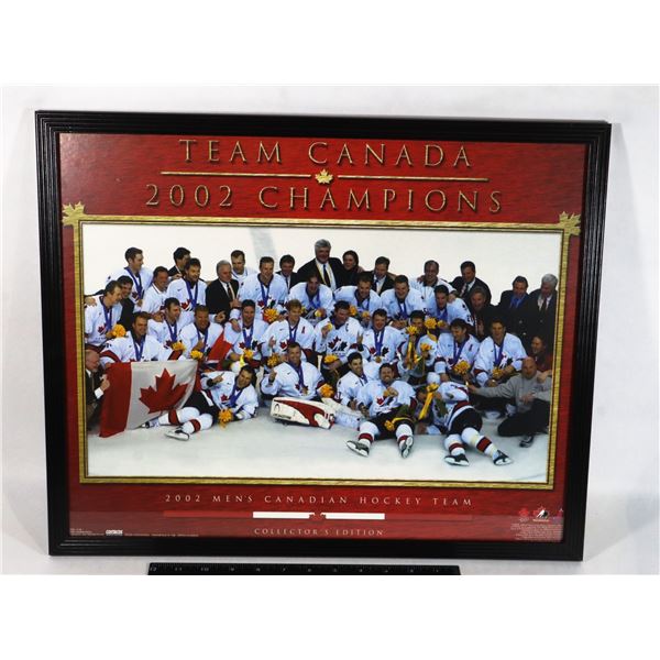TEAM CANADA 2002 OLYMPIC GOLD PICTURE