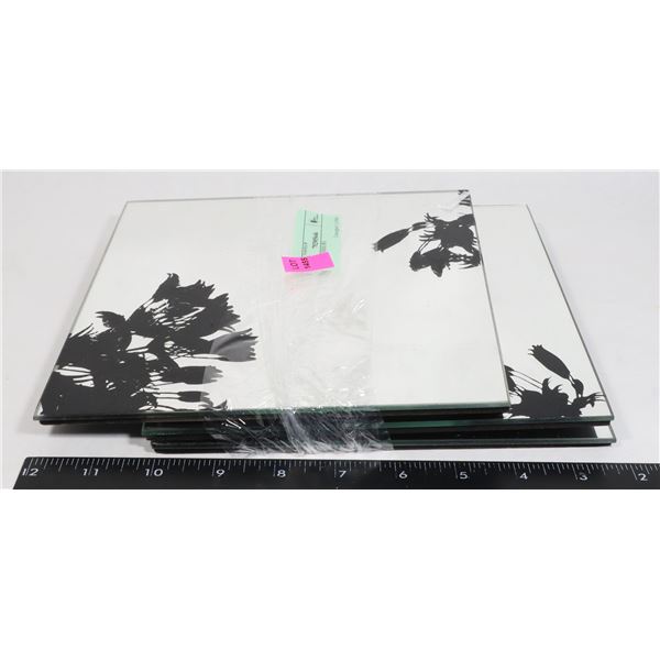 SET OF SMALL MIRRORS