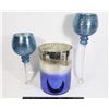 Image 2 : TWO MATCHING STYLE DECORATIVE GLASSES