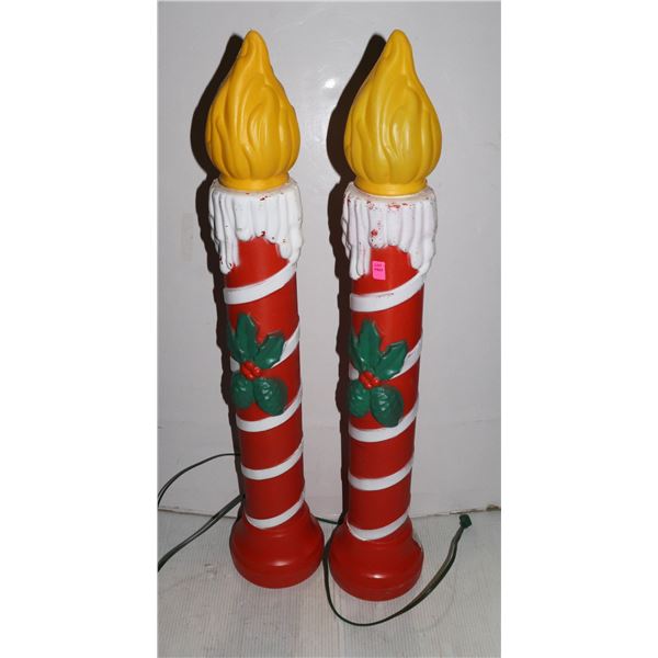 VINTAGE 1995 OUTDOOR LIGHT CHRISTMAS DECORATIONS