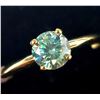 Image 2 : 10K YELLOW GOLD MOISSANITE(0.75CT) RING