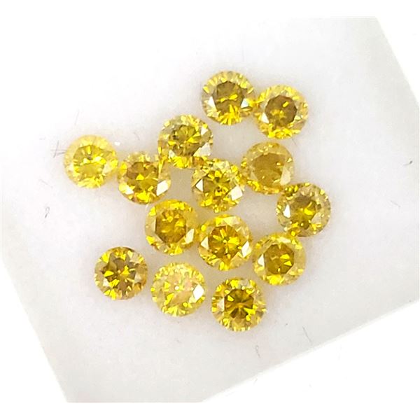 LAB GROWN YELLOW DIAMOND APP(1CT)