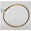 Image 1 : 10K YELLOW GOLD 1.92G BABY BANGLE