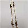 Image 3 : SILVER GENUINE MULTI GEMSTONE 18" NECKLACE