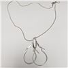 Image 2 : SILVER 2 PENDANT NECKLACE