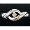 Image 2 : SILVER DIAMOND(0.04CT) RING