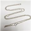 Image 1 : SILVER 10G 28" NECKLACE
