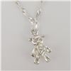 Image 1 : SILVER BEAR NECKLACE