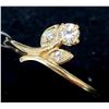 Image 1 : 10K YELLOW GOLD DIAMOND(0.11CT) RING