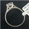 Image 4 : 14K WHITE GOLD LAB GROWN DIAMOND