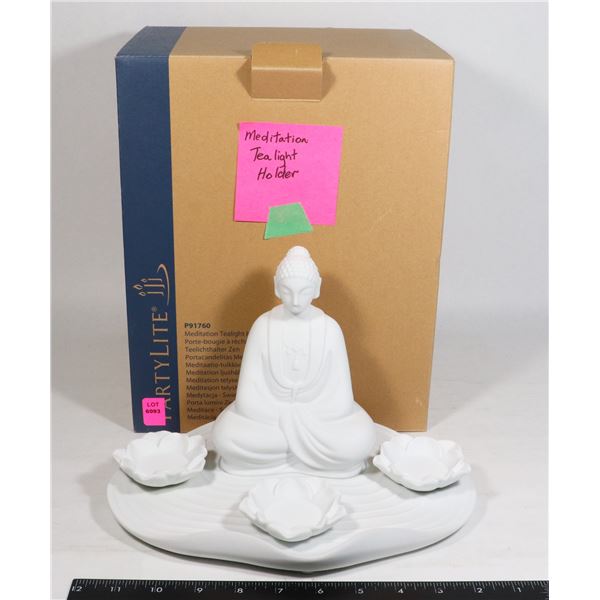 PARTYLITE MEDITATION TEALIGHT HOLDER