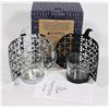 Image 2 : PARTYLITE PIERCED PUMPKIN VOTIVE PAIR