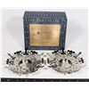 Image 1 : PARTYLITE SNOWFLAKE TEALIGHT HOLDER PAIR
