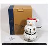 Image 1 : PARTYLITE SANTA SNOW TEALIGHT HOLDER