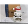 Image 2 : PARTYLITE SANTA SNOW TEALIGHT HOLDER