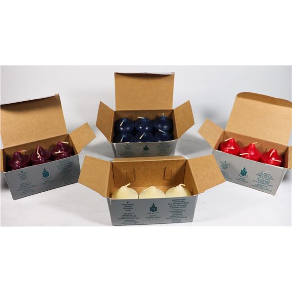 PARTYLITE ASSORTED SCENT VOTIVE CANDLES