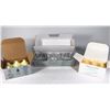 Image 1 : PARTYLITE DAISY TEALIGHT TRIO & CANDLES