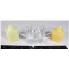 Image 3 : PARTYLITE DAISY TEALIGHT TRIO & CANDLES