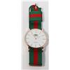 Image 2 : NEW GUCCI WHITE FACE LOGO WATCH