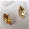 Image 1 : SILVER CITRINE(1CT) EARRINGS, MADE IN CANADA