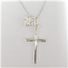 Image 1 : SILVER 2 PENDANT 16" SET