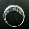 Image 3 : SILVER CUBIC ZIRCONIA RING SIZE 6.75