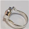 Image 3 : SILVER CUBIC ZIRCONIA RING (~SIZE 9)(~WEIGHT 8.9G)