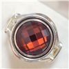 Image 1 : SILVER GENUINE GEMSTONE RING (~SIZE 6)