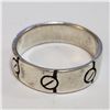 Image 2 : SILVER RING (~SIZE 14)(~WEIGHT 8.95G)