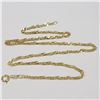 Image 1 : SILVER CHAIN(~LENGTH 16INCHES) (~WEIGHT 3.38G)
