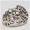 Image 2 : SILVER RING (~SIZE 8)(~WEIGHT 6.09G)