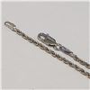 Image 3 : SILVER CHAIN(~LENGTH 22INCHES) (~WEIGHT 6.65G)