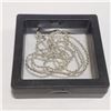 Image 4 : SILVER CHAIN(~LENGTH 22INCHES) (~WEIGHT 6.65G)