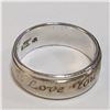 Image 2 : SILVER RING (~SIZE 5)(~WEIGHT 3.48G)