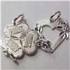 Image 1 : SILVER LOT OF 2 PENDANT