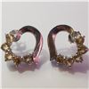 Image 2 : SILVER CITRINE EARRINGS