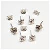 Image 1 : SILVER SET OF THREE EARRINGS