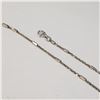 Image 2 : SILVER NECKLACE(~LENGTH 24INCHES) (~WEIGHT 5.05G)