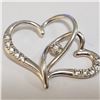 Image 1 : SILVER CUBIC ZIRCONIA PENDANT