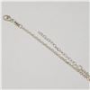 Image 2 : SILVER NECKLACE (~LENGTH 20INCHES)(~WEIGHT 3.95G)