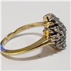 Image 2 : SILVER CUBIC ZIRCONIA RING (~SIZE 6.5)